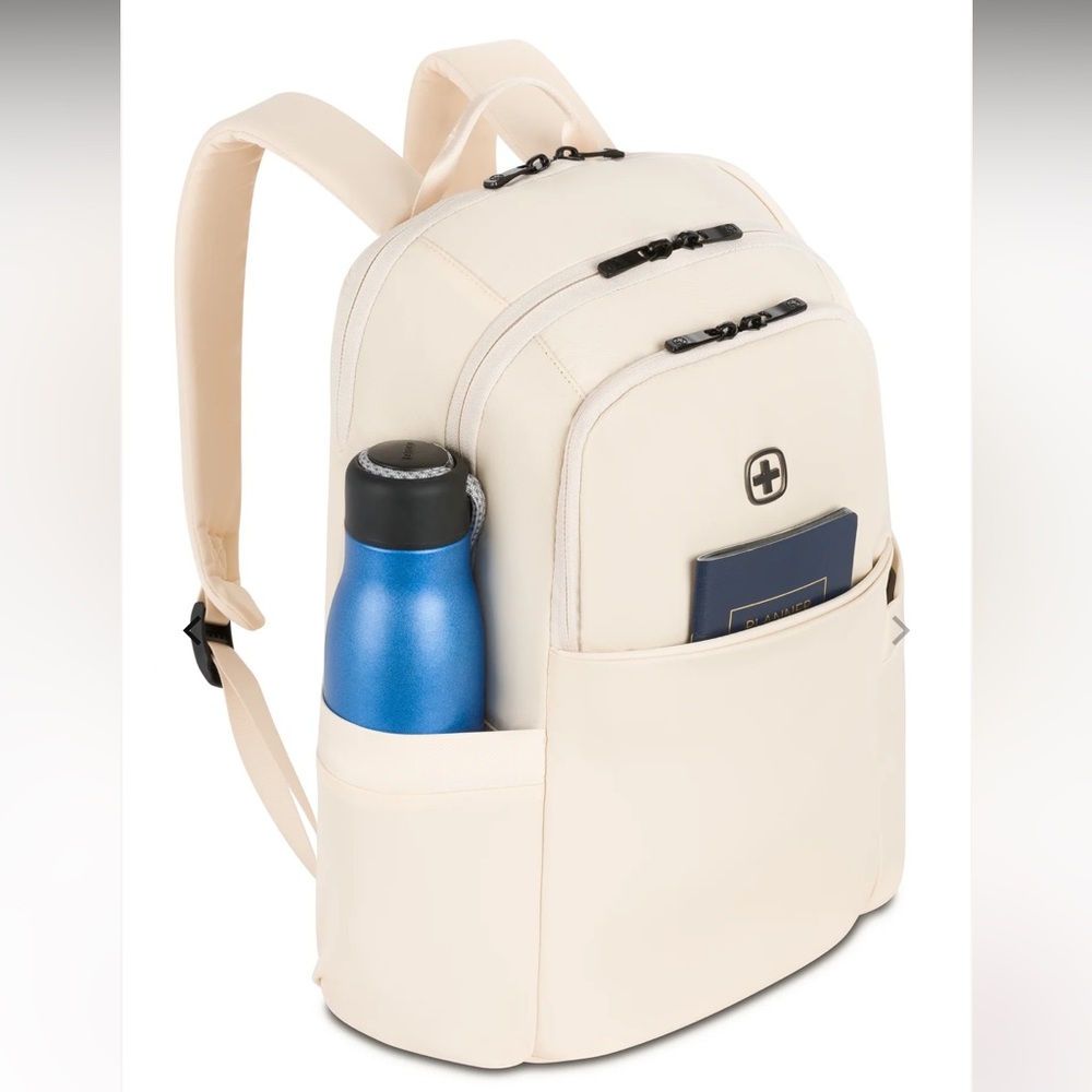 Swiss Tech THE BLOOM Cream Backpack - Picture 11 of 11